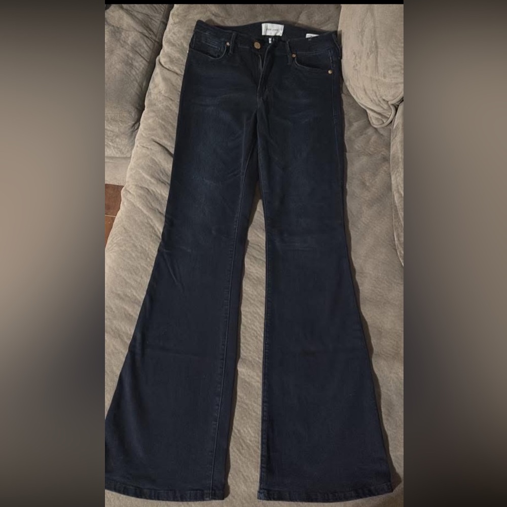 Dear John Women's Wide Leg Black Jeans